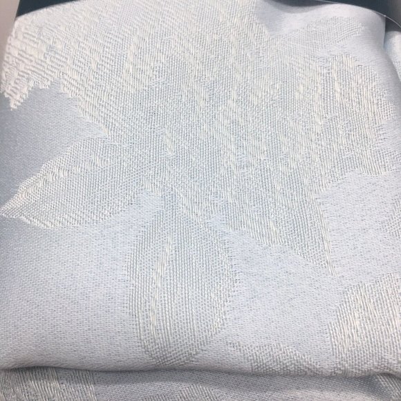 x12 WATERFORD Blue Hydrangea Jacquard Dinner Napkin Set Floral Easter Spring - Picture 2 of 9